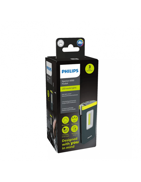 Emballage de la lampe de poche Xperion 6000