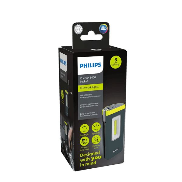 Emballage de la lampe de poche Xperion 6000