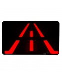 Piloto Trasero rectangular LED con triangulo Strada 12V 24V Horpol | LeonLeds