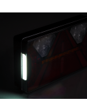 Piloto Trasero rectangular LED con triangulo Strada 12V 24V Horpol | LeonLeds