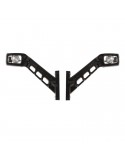 Galibo LED con tulipas transparentes Largo 3 Funciones W48 IP68 valido para 12V y 24V Was W48 | LeonLeds