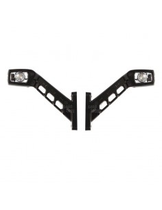 Galibo LED con tulipas transparentes Largo 3 Funciones W48 IP68 valido para 12V y 24V Was W48 | LeonLeds