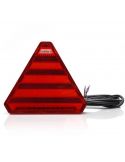 Piloto trasero LED con forma de triangulo con 7 Funciones - Luz de Matricula Lateral 12V 24V W244 Was | LeonLeds