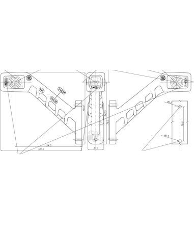 Dimensions Calibre LED avec abat-jour transparents Longueur 3 Fonctions W48 IP68 valable pour 12V et 24V Was W48 | leonleds