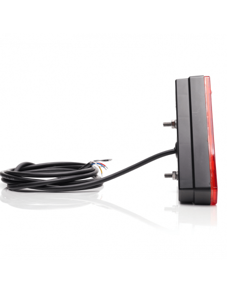 Lanterna traseira LED em forma de triângulo com 6 funções - 12V 24V - W244 Was | leonleds