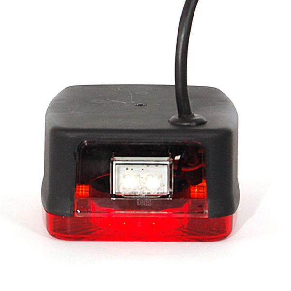 Piloto trasero LED barato economico con 4 funciones rectangular para remolque de coche carro agrícola | LeonLeds Iluminación