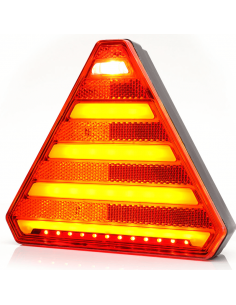 Piloto trasero LED con forma de triangulo con 6 Funciones - 12V 24V - W244 Was | LeonLeds 2