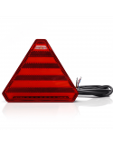 Piloto trasero LED con forma de triangulo con 6 Funciones - 12V 24V - W244 Was | LeonLeds