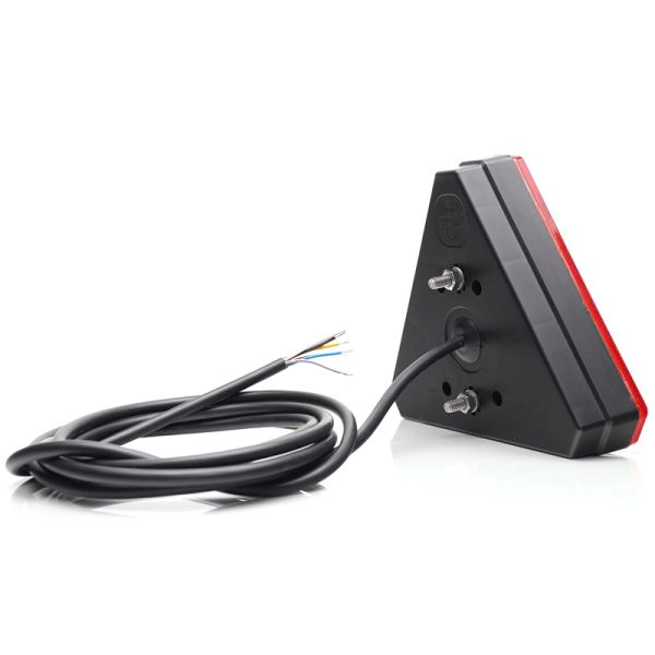 Piloto trasero LED con forma de triangulo con 6 Funciones - 12V 24V - W244 Was | LeonLeds