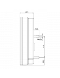Trasera de Triangulo trasero LED con 3 funciones efecto Neon - 12V 24V - W244 Was | LeonLeds