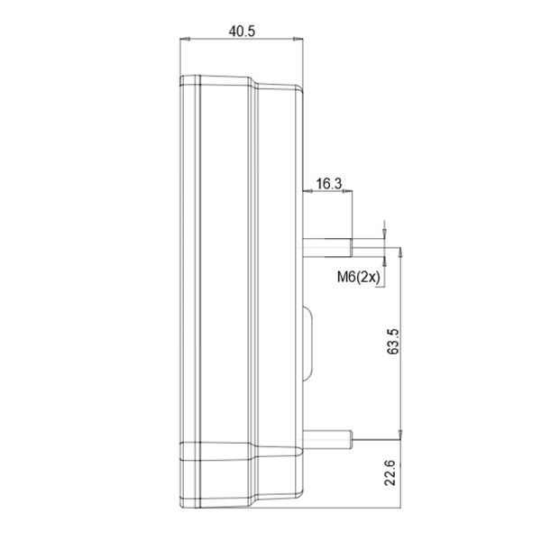 Trasera de Triangulo trasero LED con 3 funciones efecto Neon - 12V 24V - W244 Was | LeonLeds