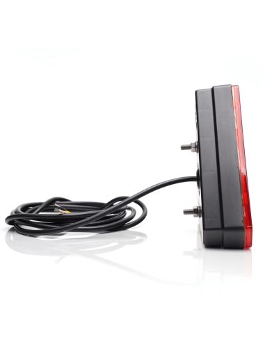 Trasera de Triangulo trasero LED con 3 funciones efecto Neon - 12V 24V - W244 Was | LeonLeds