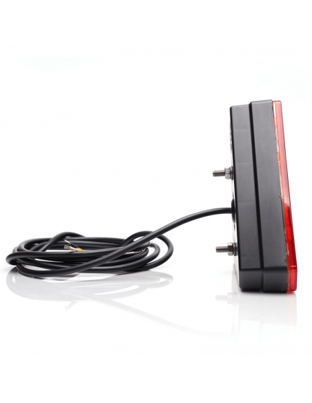 Trasera de Triangulo trasero LED con 3 funciones efecto Neon - 12V 24V - W244 Was | LeonLeds