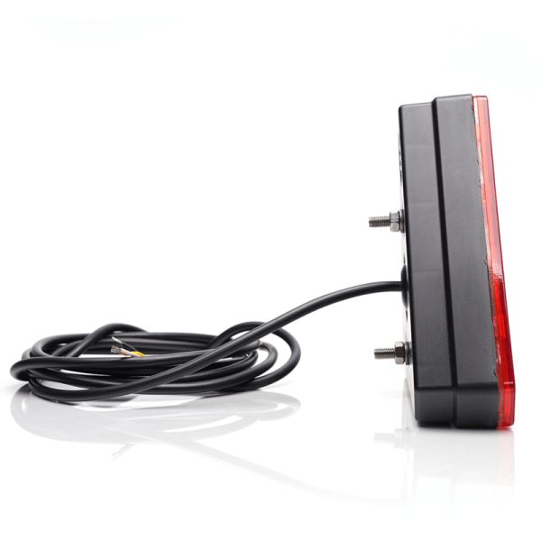 Trasera de Triangulo trasero LED con 3 funciones efecto Neon - 12V 24V - W244 Was | LeonLeds