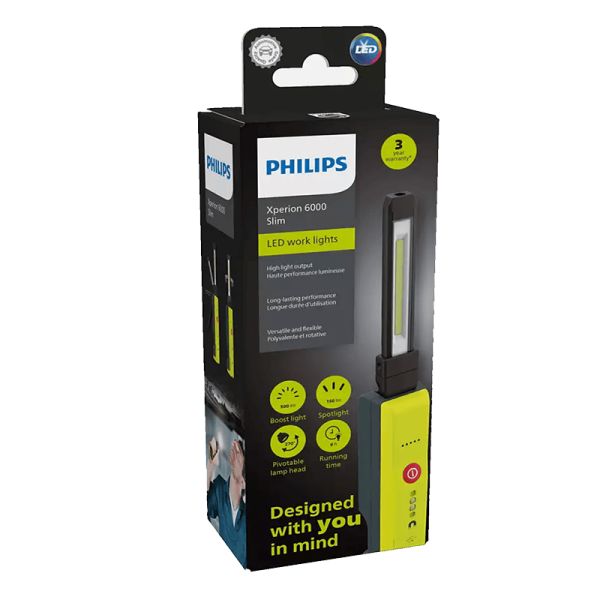 Torche manuelle articulée Xperion 6000 Slim emballée