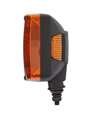 Faro Delantero con soporte inferior 12V Posición, Luz de Carretera, Cruce e Intermitente Hella 1SA 996 120-011 | LeonLeds