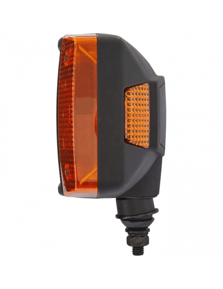 Faro Delantero con soporte inferior 12V Posición, Luz de Carretera, Cruce e Intermitente Hella 1SA 996 120-011 | LeonLeds
