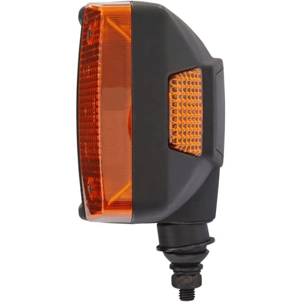 Faro Delantero con soporte inferior 12V Posición, Luz de Carretera, Cruce e Intermitente Hella 1SA 996 120-011 | LeonLeds