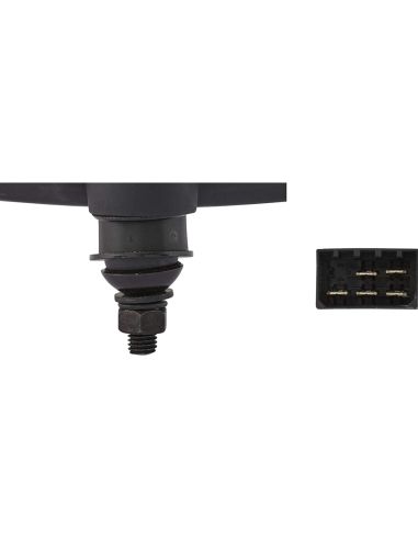 Farol com suporte inferior 12V...