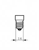 Bombilla LED Esférica E14 de Plástico 2,8W - 25W Philips | LeonLeds Iluminación