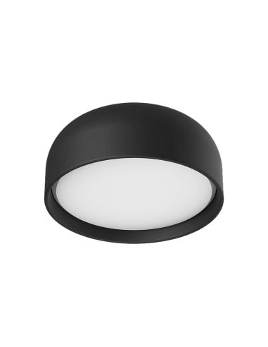 Plafonnier rond Tokio 3xE2 noir