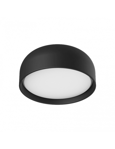 Plafonnier rond Tokio 3xE2 noir