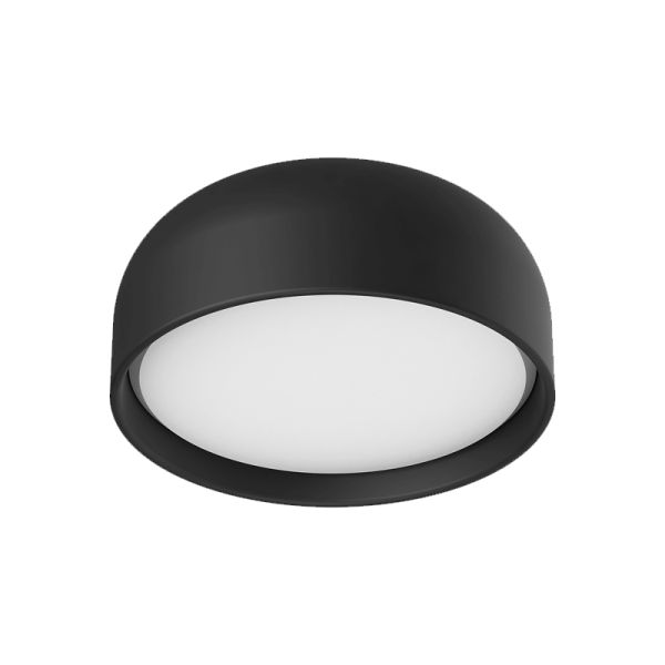Plafonnier rond Tokio 3xE2 noir