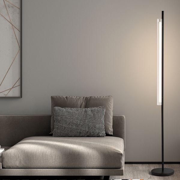 Lampadaire LED Oslo 3000k noir ambiant