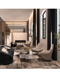 Lampadaire LED Oslo or ambiant 3000k