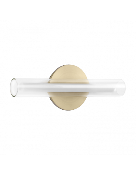 Golden Oslo luz de parede de cristal LED