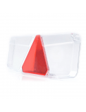 Tulipa Piloto Trasero LED con triangulo Was intermitente dinámico | LeonLeds.com