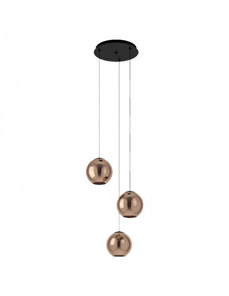 Luminária suspensa de teto Córdoba 3xE27