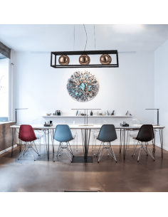 Plafonnier suspension en métal Córdoba 2