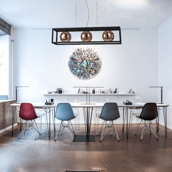 Plafonnier suspendu Córdoba en métal ambiant