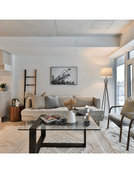 Lámpara de mesa LED Estanterios con 4 luces ambiente