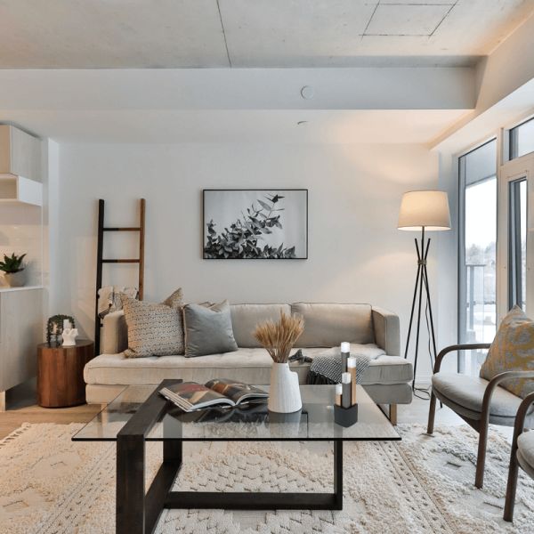 Candeeiro de mesa LED Prateleiras com 4 luzes ambiente