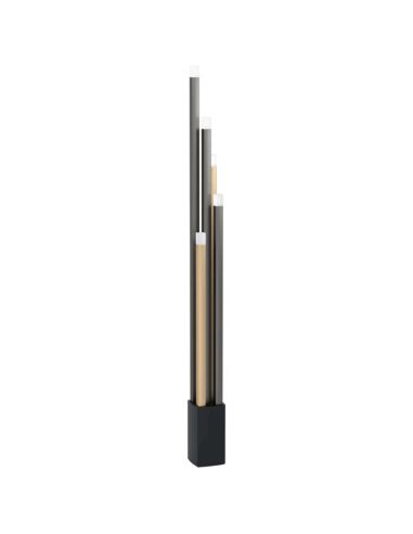 Lámpara de pie LED de metal Estanterios regulable