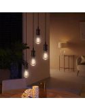 Bombilla LED filamento ST64 550Lm 7W 2.100K - Philips Hue - Compatible con Alexa, Google Home | LeonLeds