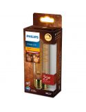 Bombilla LED Flame Gold Tubular T32 Regulable 4W - 25W 1.800K Vintage LED 8719514315495 | LeonLeds