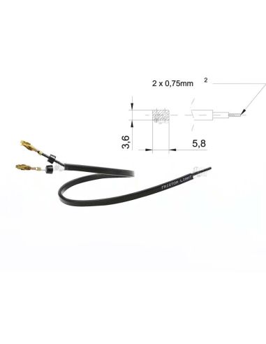 Cable Rectangular 2x0.75 mm