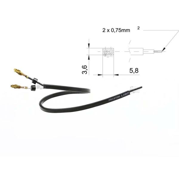 Cable Rectangular 2x0.75 mm