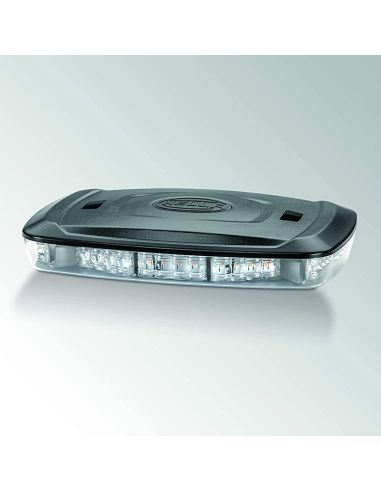 Mini rampe lumineuse magnétique ambre avec connecteur allume-cigare Hella 2RL 014 565-021 Environnement | Éclairage LeonLeds