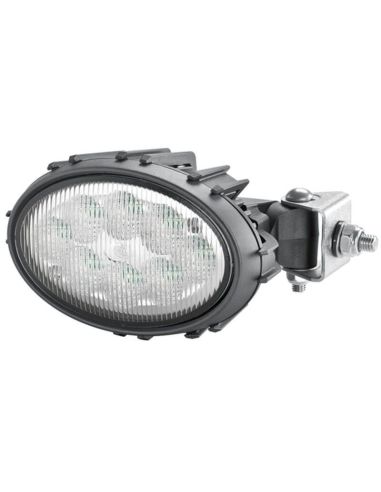 LED Work Light Oval com suporte lateral Oval 100 Compact 12V/24V 1850Lm 1GA 996.761-171 Work Optic | leonleds