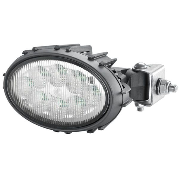 Faro LED de Trabajo Ovalado con soporte lateral Oval 100 Compact 12V/24V 1850Lm 1GA 996.761-171 Óptica de Trabajo | LeonLeds