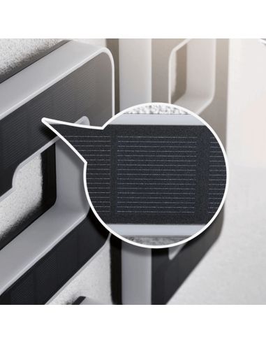 Numéro de maison de lumière LED solaire rechargeable de panneau solaire