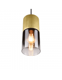 Lámpara colgante Robin de metal bronce Trio Lighting