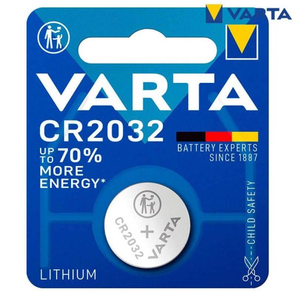 Pila Litio de botón CR2032 3V 4008496276882 Varta | LeonLeds