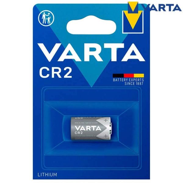 Pila Lithium CR2 3V Blister 12 Unid. Varta 4008496537365 | LeonLeds