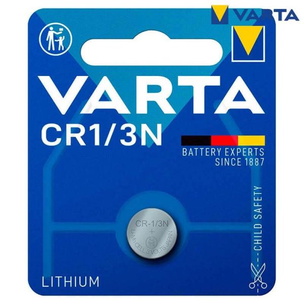 Pila de Litio CR1/3N 3V Blister 1 Unid. Varta 4008496274147 | LeonLeds