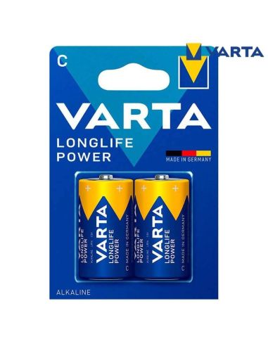 Pila Alcalina tipo C LR14 1.5V Longlife Power 4008496559312 | LeonLeds